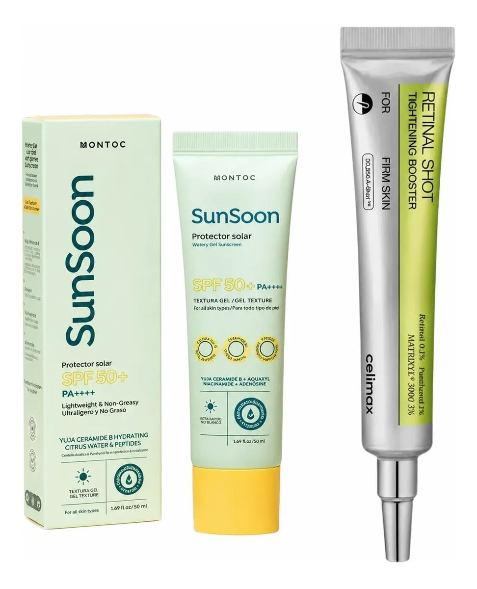 Celimax Retinal Shot  Antiedad Protector Solar Coreano