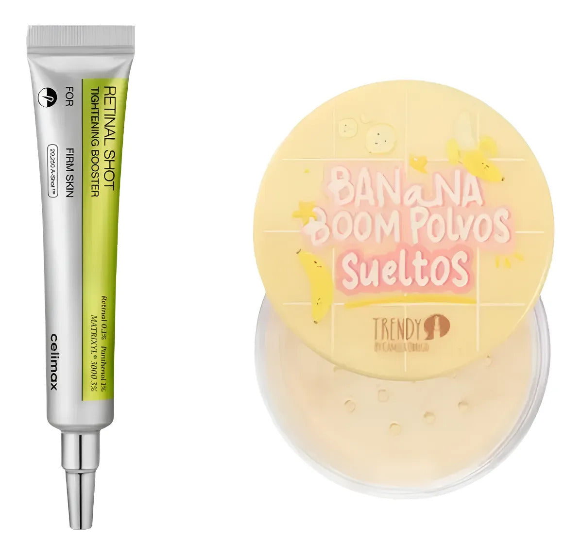 Celimax Retinal Shot Tightening Antiedad Polvo Sueltos Banana
