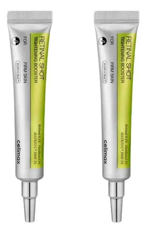 Celimax  Retinal Shot Tightening Booster Antiedad Pack X2