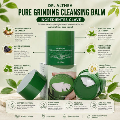 Dr Althea  Pure Grinding Cleansing Balm K-Beauty limpieza profunda maquillaje