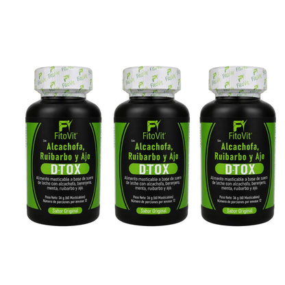 D-Tox x60 Cápsulas FitoVit: Depurativo Natural  Hígado · Riñón · Digestión