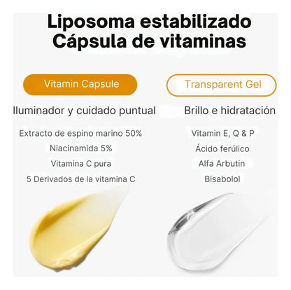 Mascarilla Arroz Exfoliante Facial Crema Vitamina C