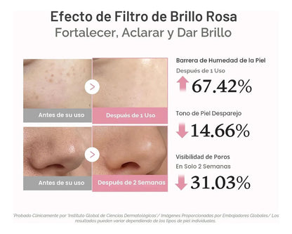 Mascarilla Arroz Exfoliante Facial Serum Pdrn Salmon