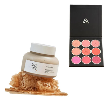 Mascarilla Arroz Exfoliante Facial Paleta Rubores 9 Blush
