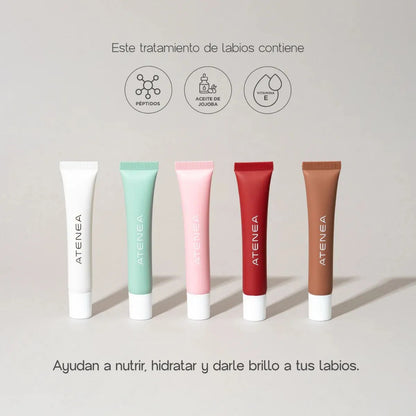 Mascarilla Arroz Exfoliante Facial Lip Balm Peptidos Cherry