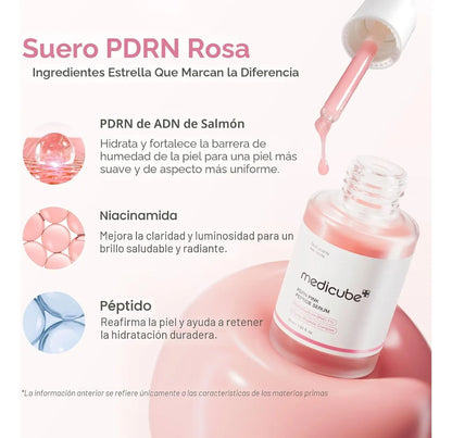 Mascarilla Arroz Exfoliante Facial Serum Pdrn Salmon