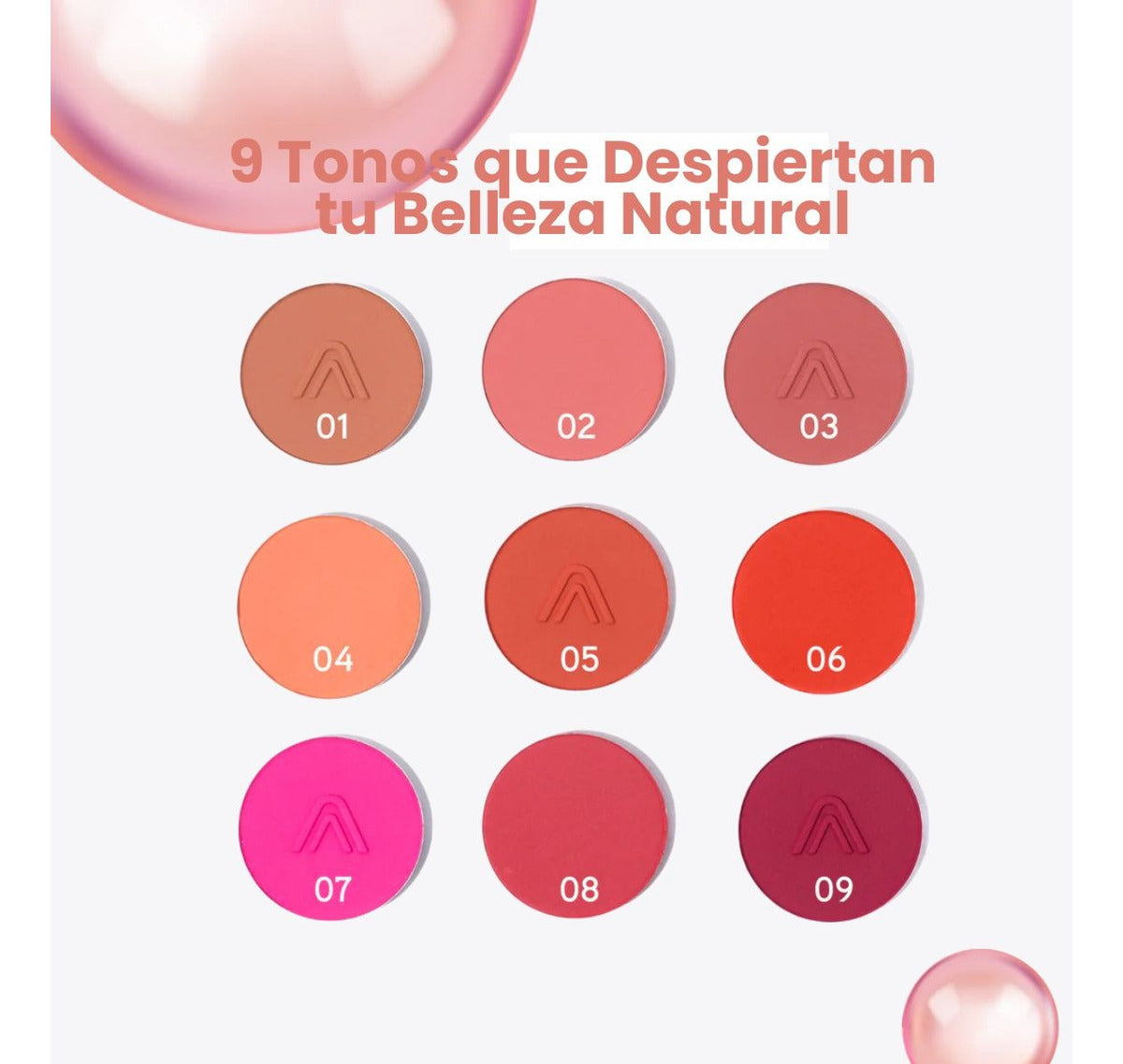 Rubores Paleta Atenea Primer Con Niacinamida Control Poros