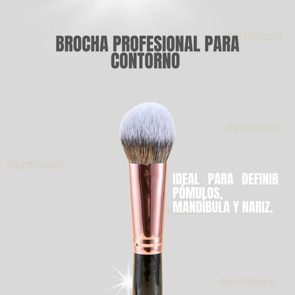Mascarilla Arroz Exfoliante Facial Brochas Maquillaje X12
