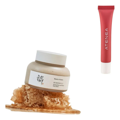 Mascarilla Arroz Exfoliante Facial Lip Balm Peptidos Cherry