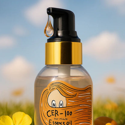 Elizavecca Cer-100 Hair Muscle Essence Oil esencia capilar coreana ceramidas keratina cabello dañado