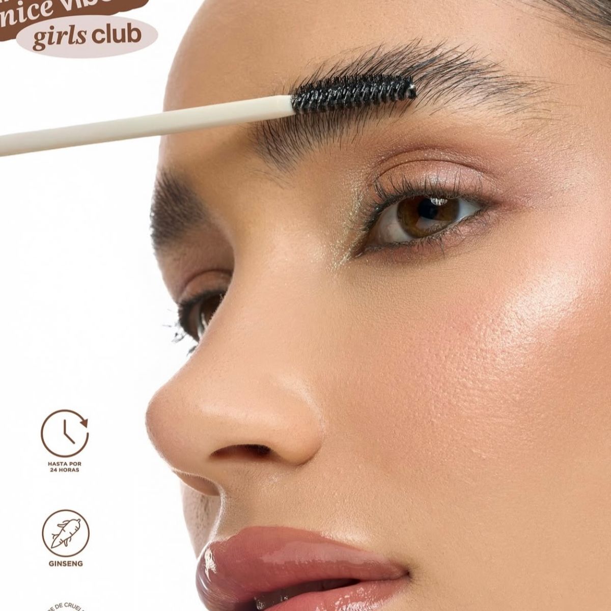 Gel fijador de cejas Atenea efecto laminado - Maquillaje profesional