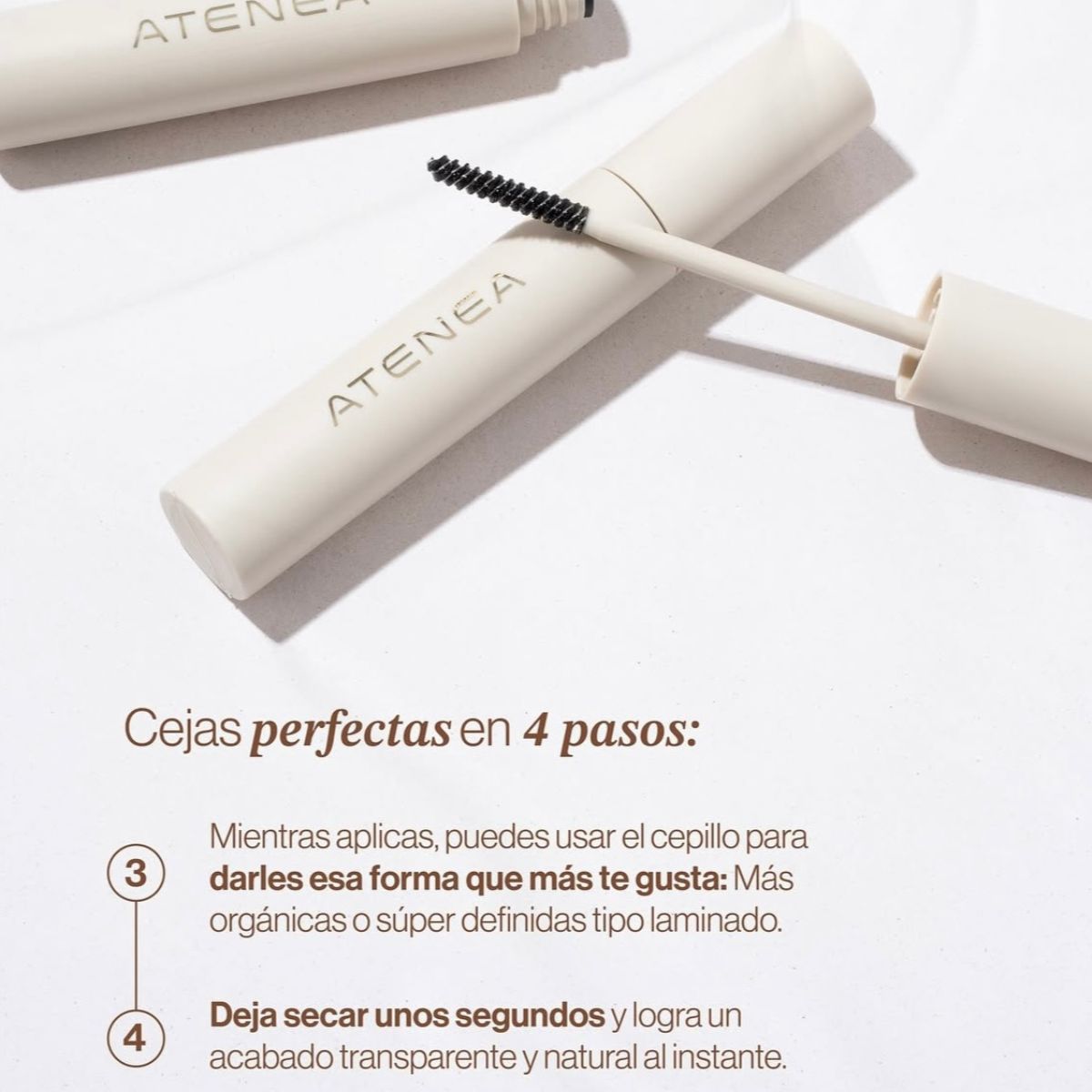Gel fijador de cejas Atenea efecto laminado - Maquillaje profesional