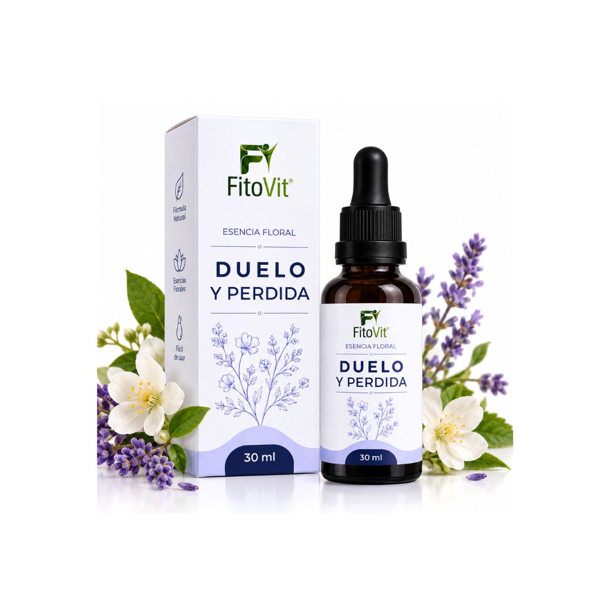 Esencia Floral Duelo y Pérdida FitoVit • 30 ml Gotero • Bienestar Emocional