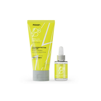 Kit B8 Liso Perfecto La Pocion sistema capilar colombiano liso brillante sin frizz sin daño termico