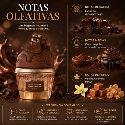 Perfume Lattafa Choco Overdose EDP gourmand chocolate negro cacao vainilla caramelo Colombia