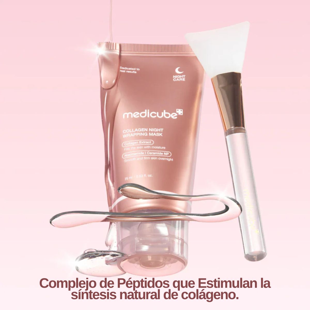 Collagen Night Wrapping Mask Medicube mascarilla nocturna coreana de colágeno