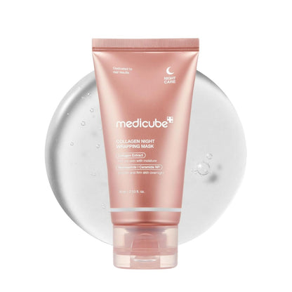 Collagen Night Wrapping Mask Medicube mascarilla nocturna coreana de colágeno
