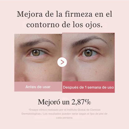 PDRN Pink Peptide Eye Cream Medicube crema contorno ojos coreana ojeras peptidos ADN salmon