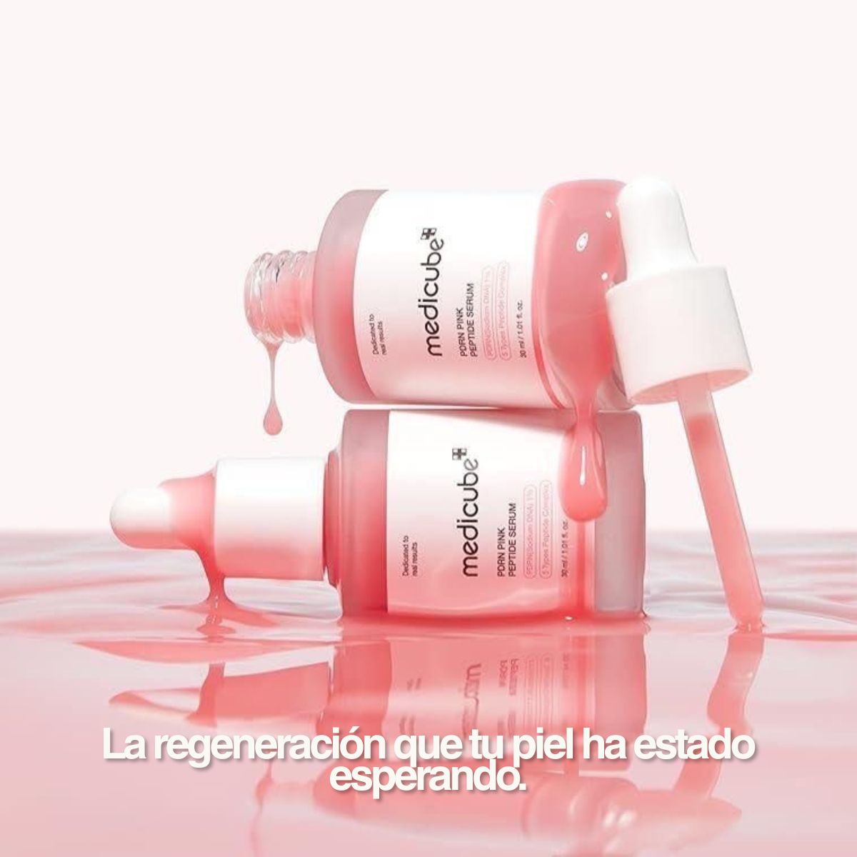 PDRN Pink Peptide Serum Medicube suero coreano regenerador con ADN de salmón y péptidos