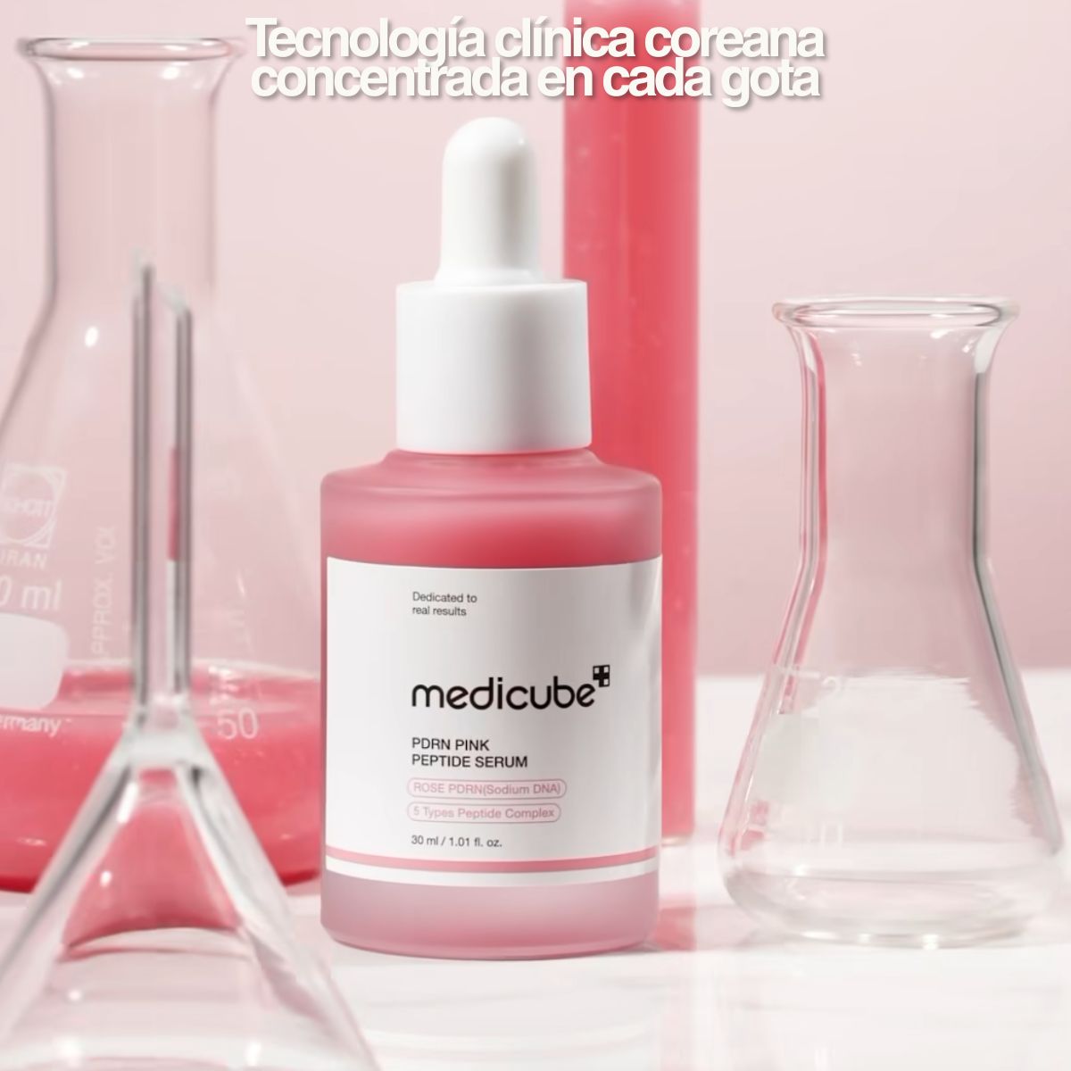PDRN Pink Peptide Serum Medicube suero coreano regenerador con ADN de salmón y péptidos
