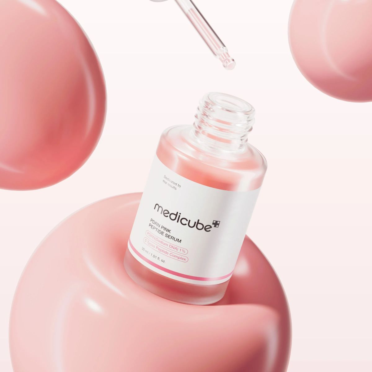 PDRN Pink Peptide Serum Medicube suero coreano regenerador con ADN de salmón y péptidos