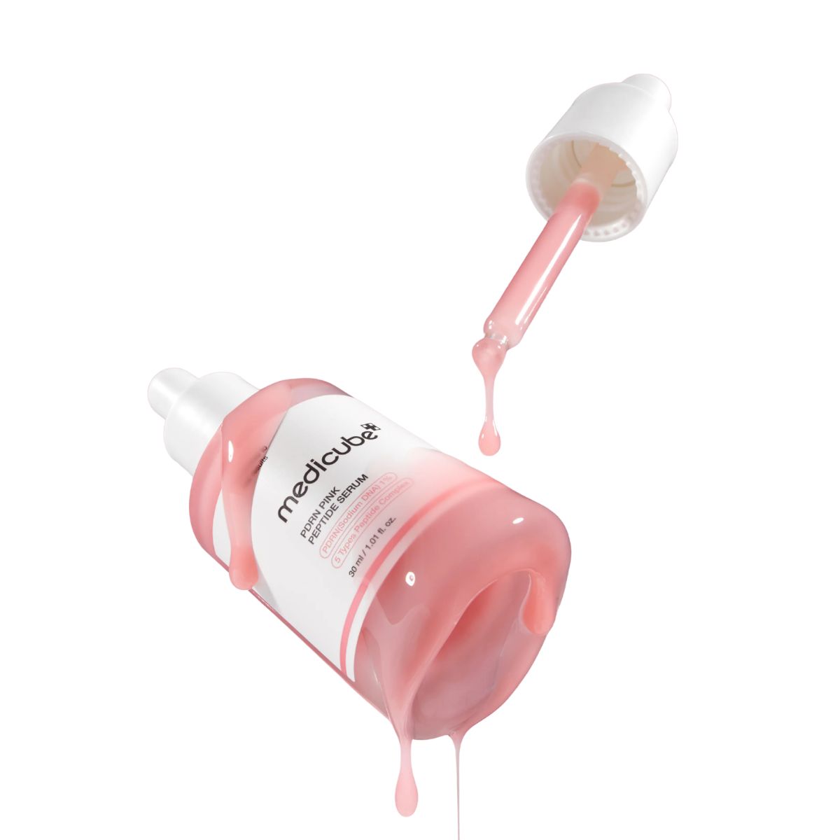 PDRN Pink Peptide Serum Medicube suero coreano regenerador con ADN de salmón y péptidos