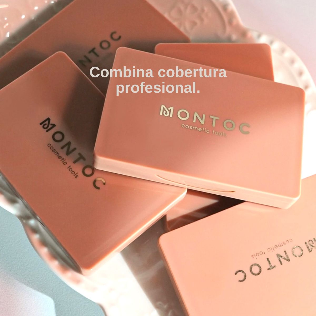 Paleta de maquillaje de cejas X6 con pomada y polvo en 6 tonos por Montoc.