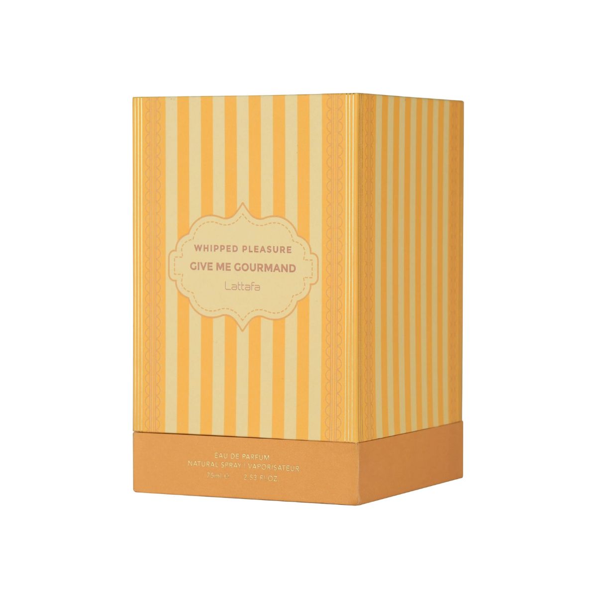 Perfume Lattafa Whipped Pleasure EDP gourmand floral palomitas caramelo jazmin tonka