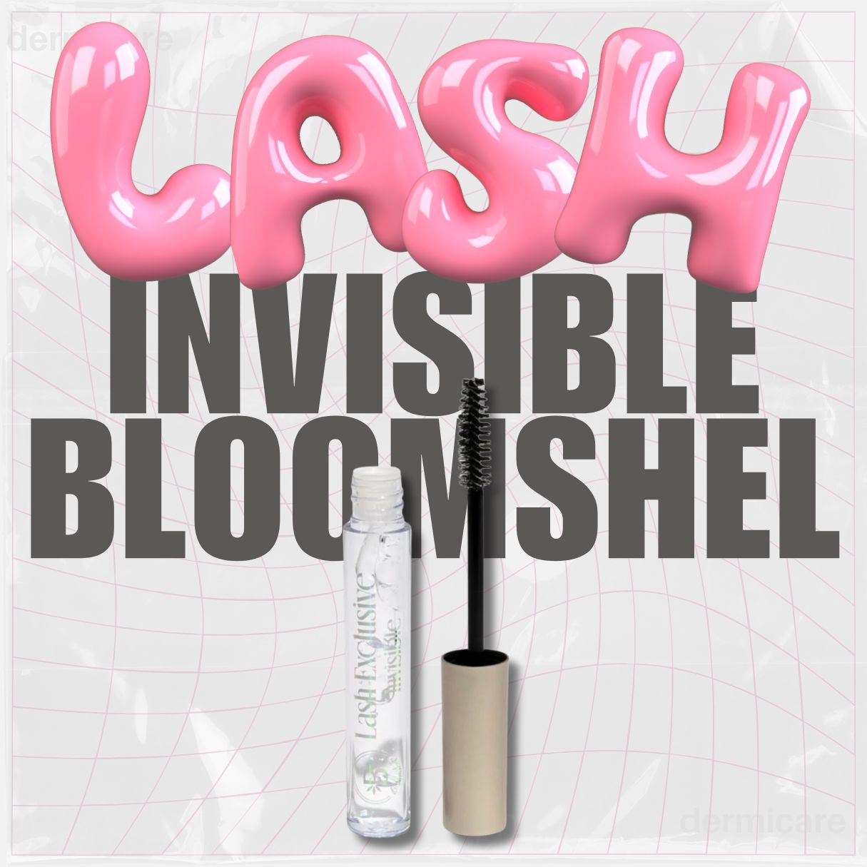 Pestañina transparente Lash Invisible de Bloomshell con colágeno