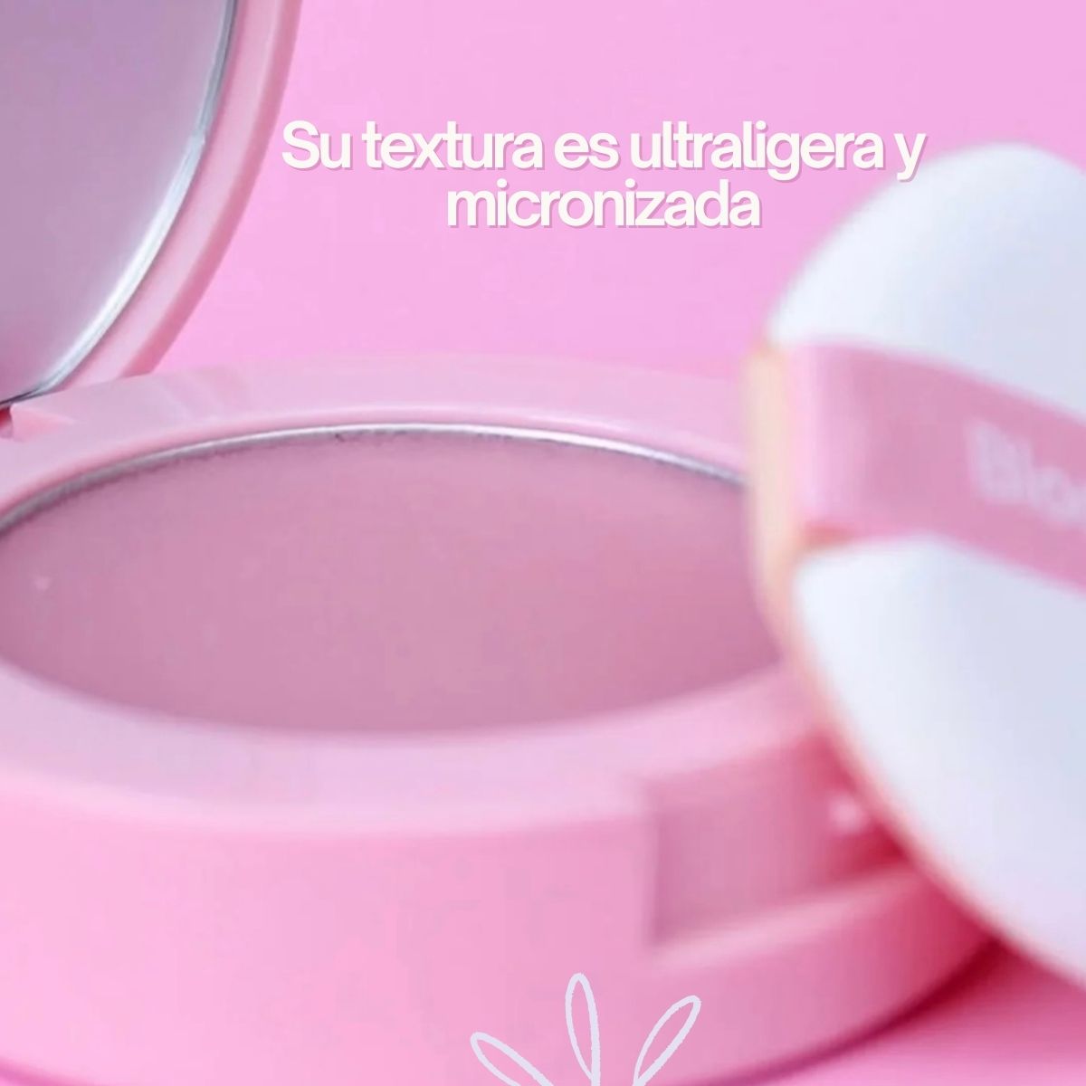 Polvo Matificante Oil Control de Bloomshell - Control de Brillo y Poros