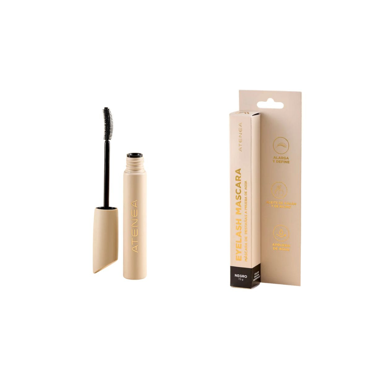 Pestañina Lavable + Waterproof - Kit pestañas completo