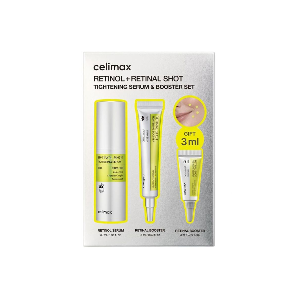 Celimax Vita A Retinal Shot Set — Booster + Sérum Antiedad K-Beauty