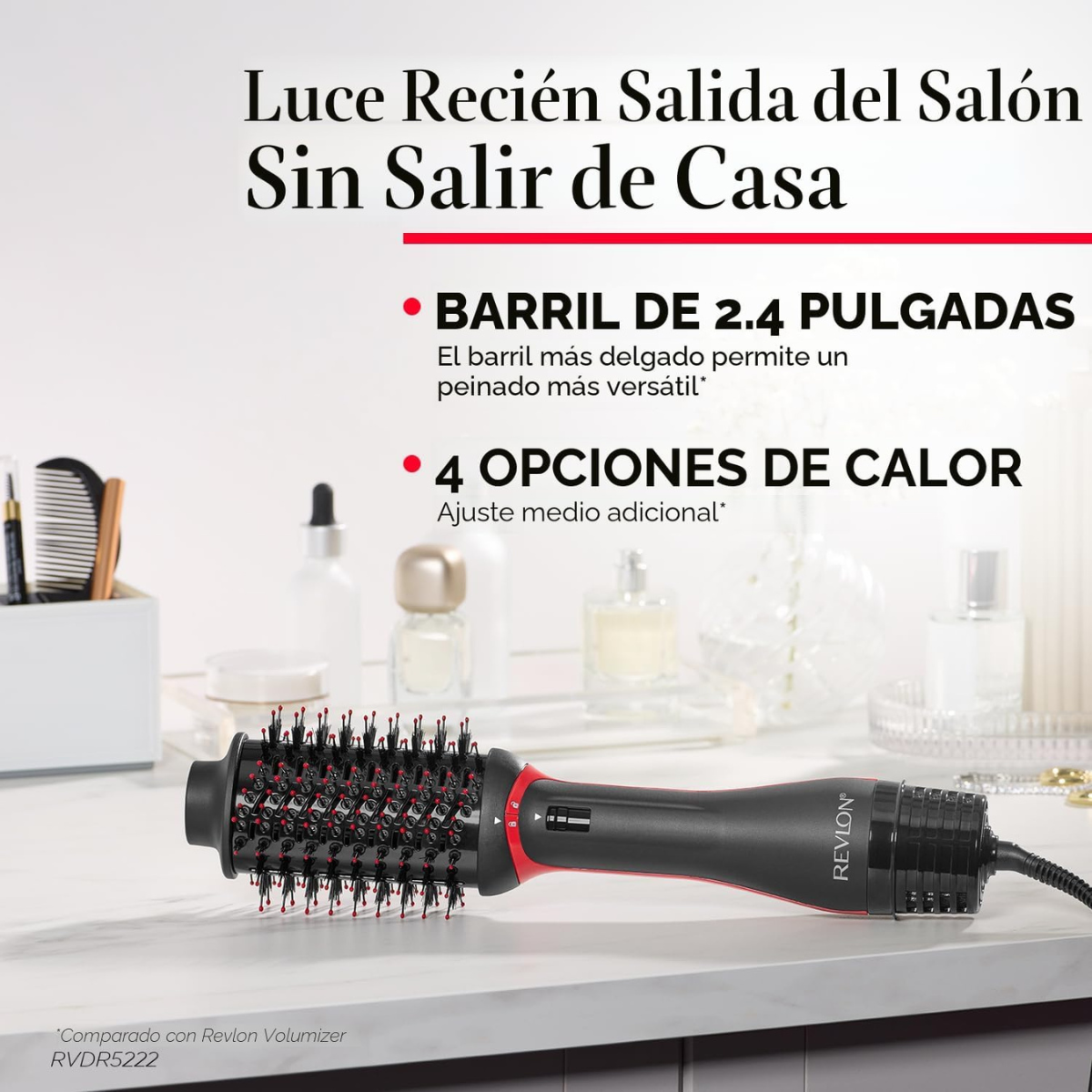 Revlon One Step 2.0 Volumizer PLUS secador estilizador cabello volumen brillo definicion