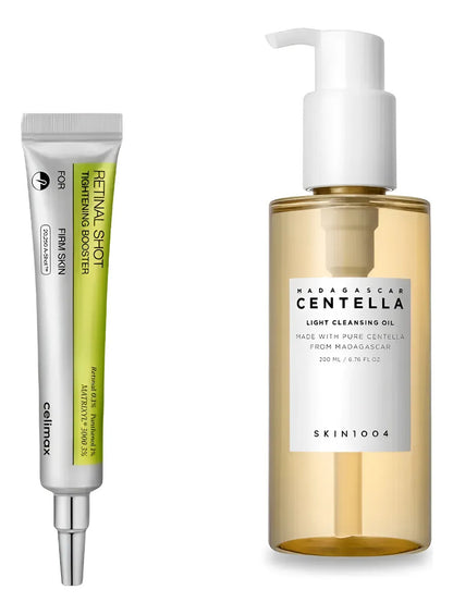 Retinal Shot Tightening Antiedad Aceite Limpiador Centella