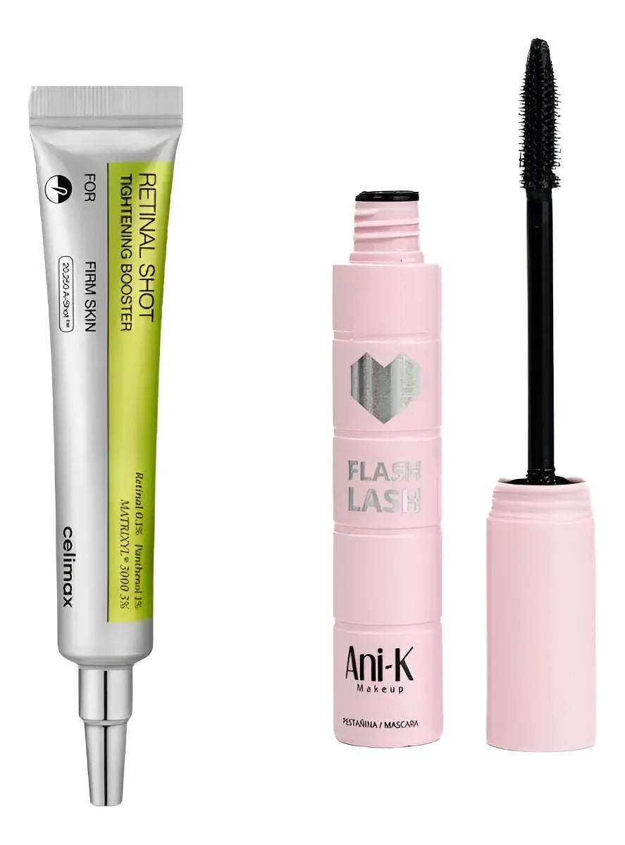 Retinal Shot Tightening Antiedad Pestanina Negra Flash Anik