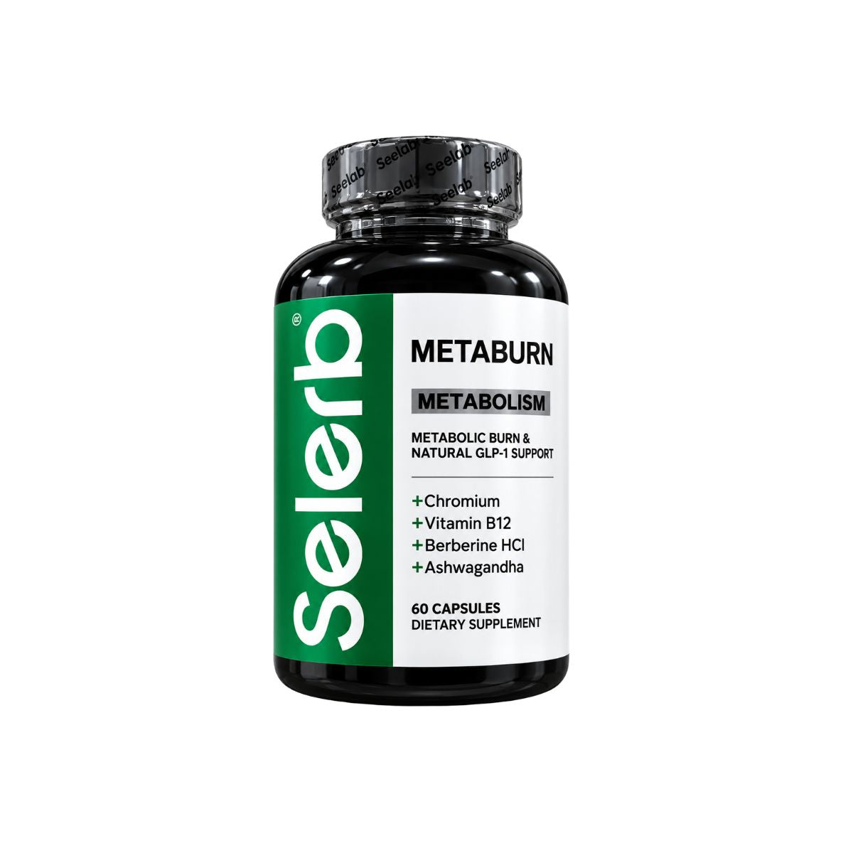 Selerb Metaburn x60 Berberina, Cromo, Ashwagandha y Envío Gratis