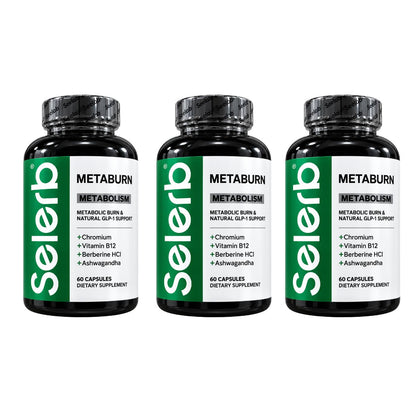 Selerb Metaburn x60 Berberina, Cromo, Ashwagandha y Envío Gratis