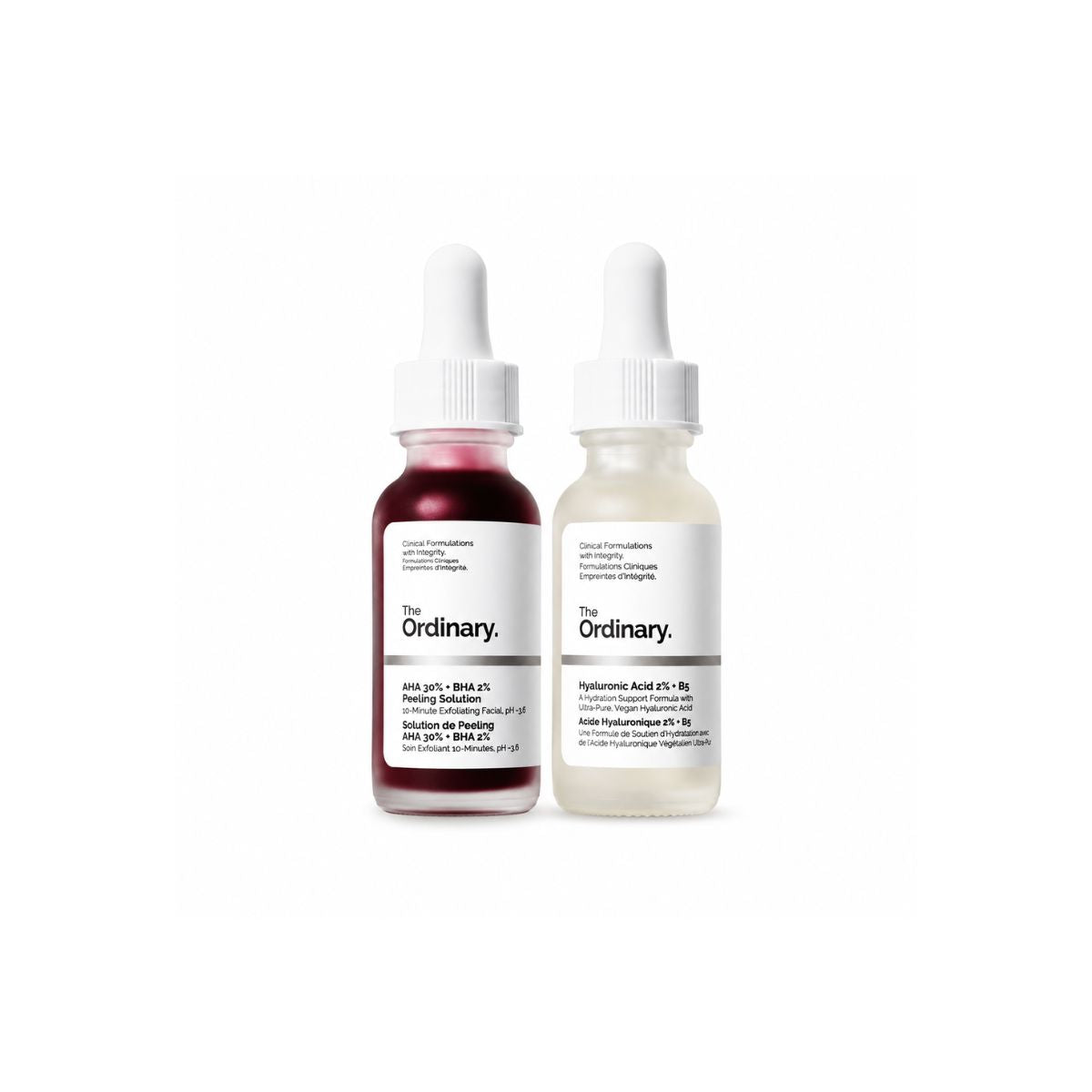 The Ordinary Peeling AHA 30 BHA 2 acido hialuronico 2 B5 15ml exfoliacion hidratacion 