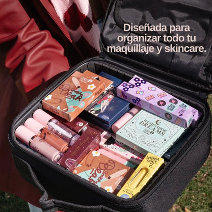 Neceser Trendy mediano organizadora de maquillaje y cosméticos color