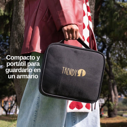 Neceser Trendy mediano organizadora de maquillaje y cosméticos color