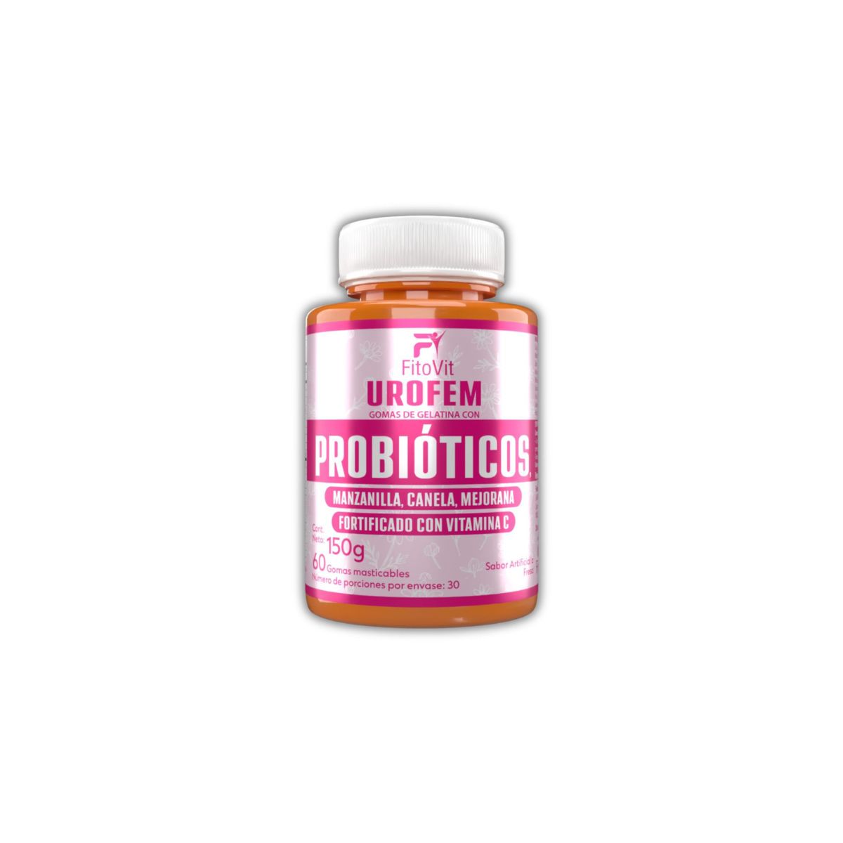 Urofem Probioticos FitoVit 60 gomitas flora vaginal salud urinaria mujer