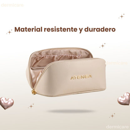Cosmetiquera de Maquillaje Triangular de Atenea - Estuche organizador de maquillaje