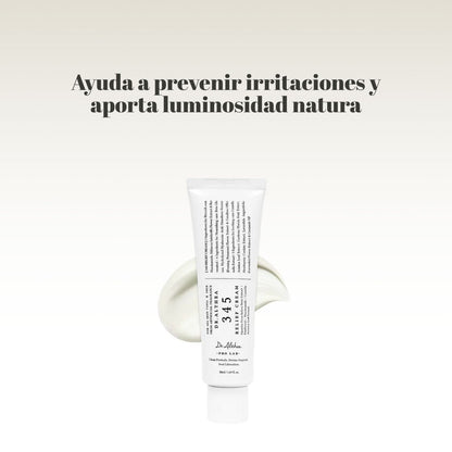 Dr Althea 345 Relief Cream calmante con niacinamida y centella asiática para piel uniforme y radiante.