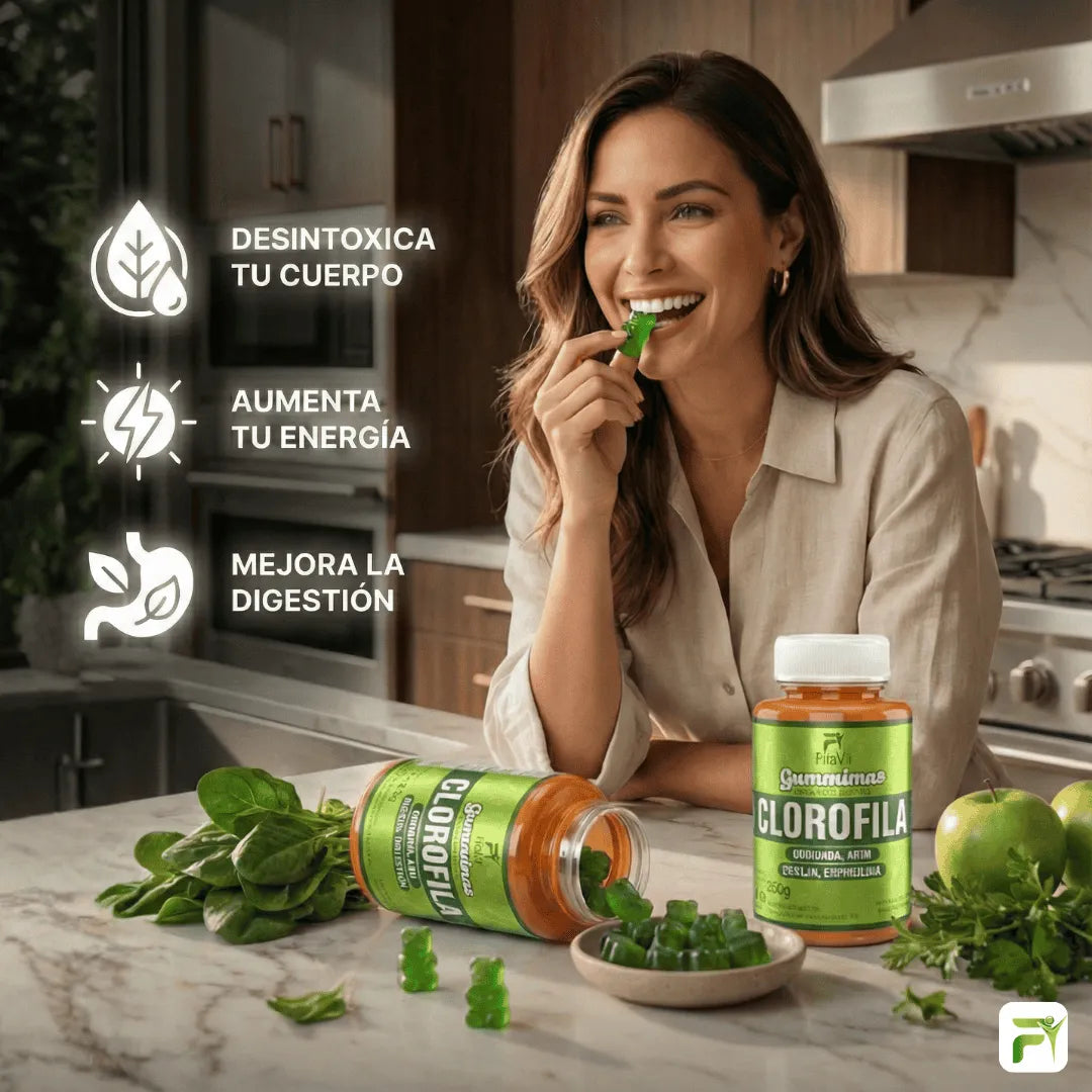 Clorofila FitoVit gomitas con vitamina C y zinc