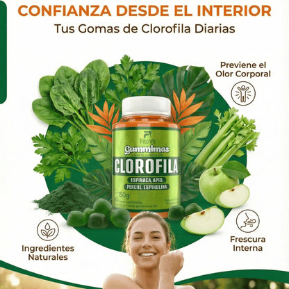 Gomitas de clorofila FitoVit para toda la familia