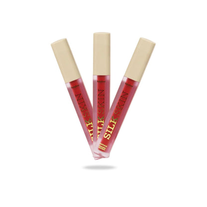 Labial Mate Silk Ruby Rose - Color intenso y textura sedosa