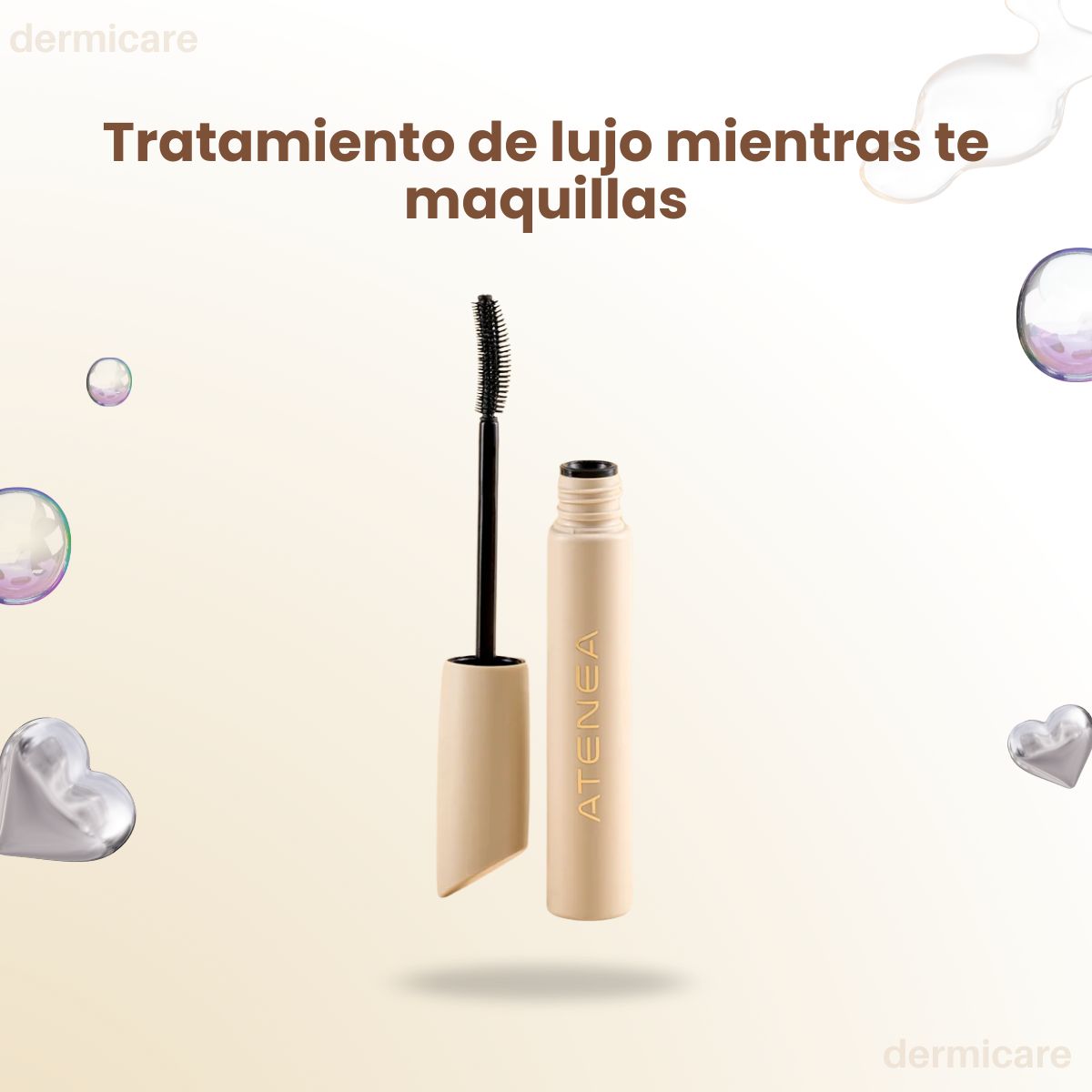Pestañina a prueba de agua negro intenso - tratamiento para pestañas.