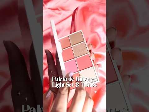 Paleta de rubor Light Set 8T - Montoc