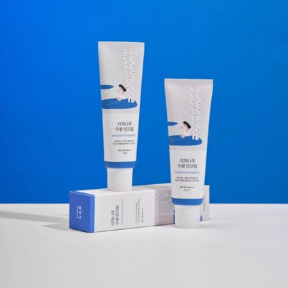 Protector Solar Coreano Round Lab Birch Juice SPF50+ Pack x2 hidratante para piel sensible.