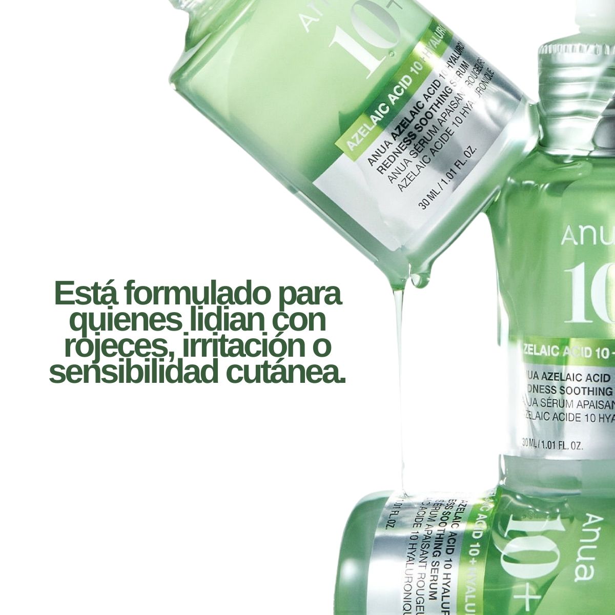 Serum facial con Ácido Azelaico y Ácido Hialurónico